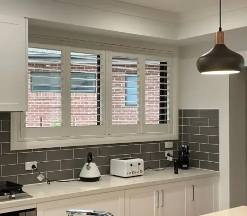 PVC Shutters Melbourne Kitchen