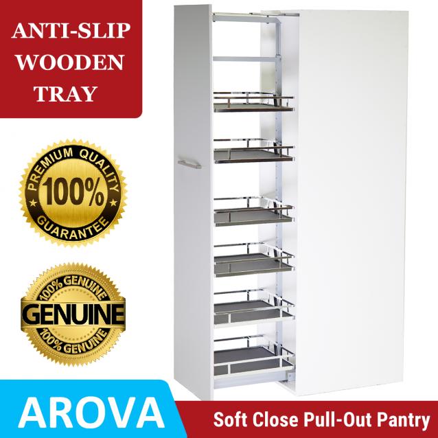 Read Article: Pull Out Pantry - Anti-Slip Wooden Trays