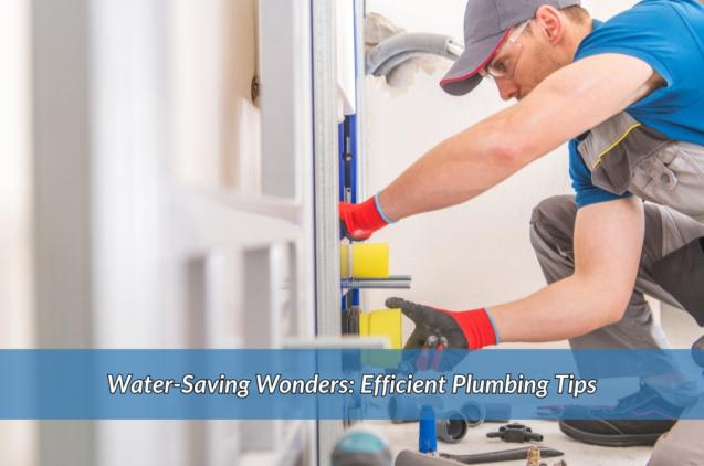 Water-Saving Wonders: Efficient Plumbing Tips