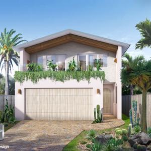 View Photo: 3D external artist impression front facade Curl Curl NSW