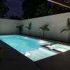 Enhancements such as: underwater lighting for night swimming