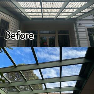 View Photo: Williams Town Old pergola roofing replacement 