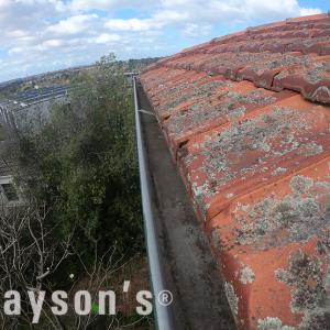 View Photo: Gutter clean out on two storey roofs