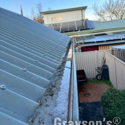 View Photo: Corro roof with recently cleared gutters