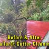 Tragically blocked roof and gutters in Ballarat