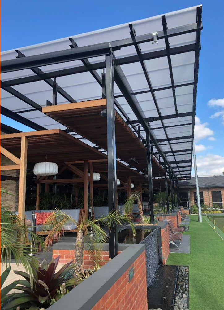 Polycarbonate Pergola