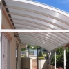 Polycarbonate roof system