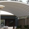 Polycarbonate roofing