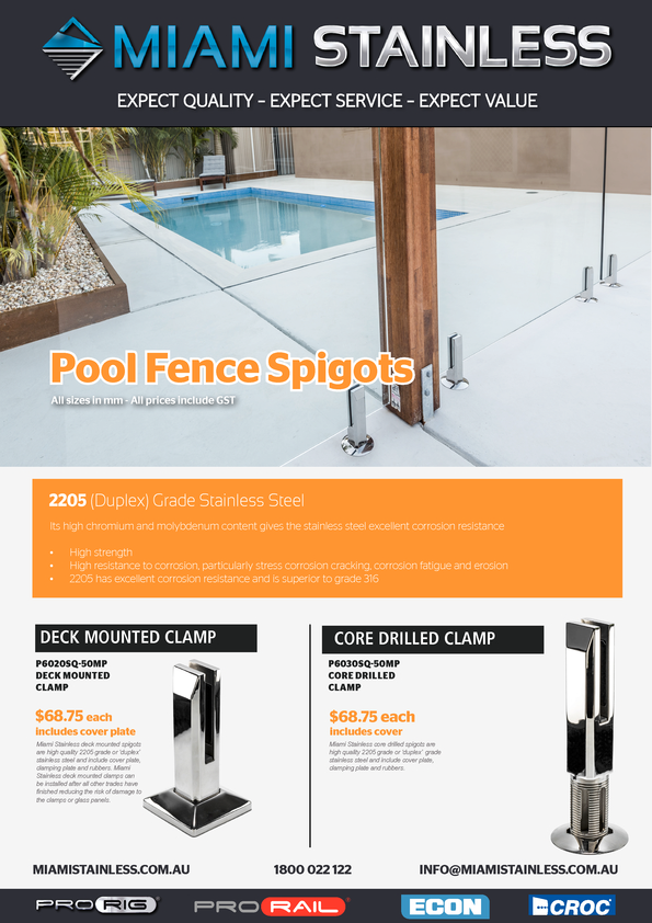 Browse Brochure: Glass Fencing & Balustrades