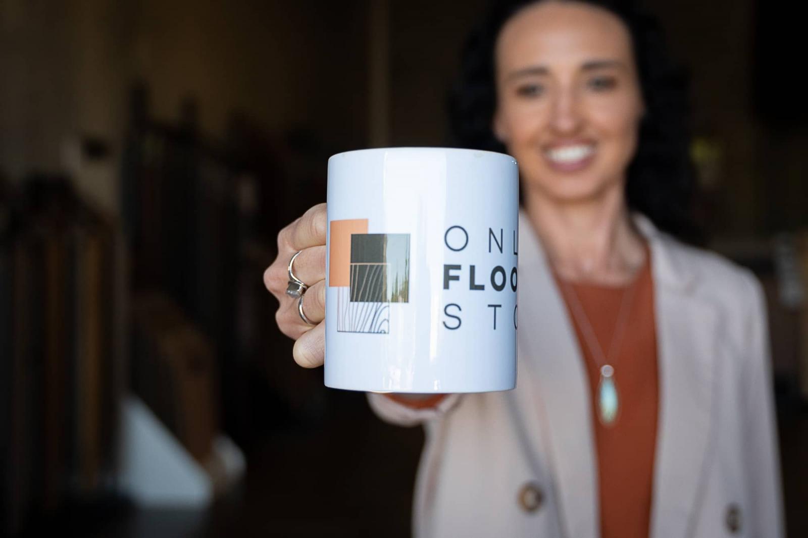 View Photo: Online Flooring Store mug