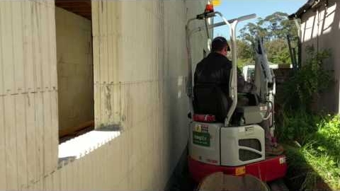 Watch Video: Kanga Excavation Services Takeuchi TB210r Narrow Access Specialists