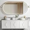 BALMORAL Wall Hung Vanity White Oak