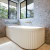 ROMA Corner Back to Wall Bathtub