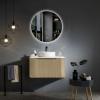 Rome Wall Hung Vanity Bur Oak 600